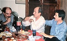 Macau, com o Toni G. de Almeida (Pacaa) e Z Ccio, fim do ano 1999